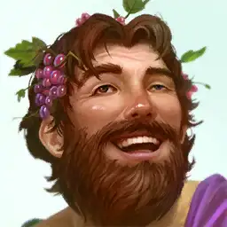 Bacchus portrait